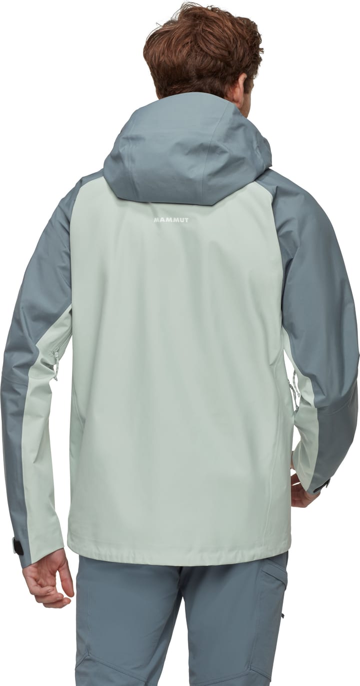 Mammut Men's Crater Iv Hs Hooded Jacket  Silver Sage/Strata Mammut
