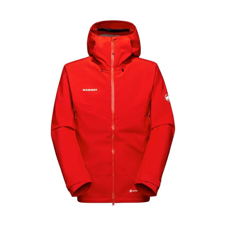 Mammut Crater Iv Hs Hooded Jacket Men Mammut Red Mammut