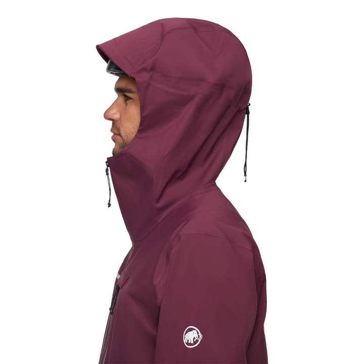 Mammut Haldigrat HS Hooded Jacket Men Vin-black Mammut Mammut Haldigrat HS Hooded Jacket Men Vin-black Mammut