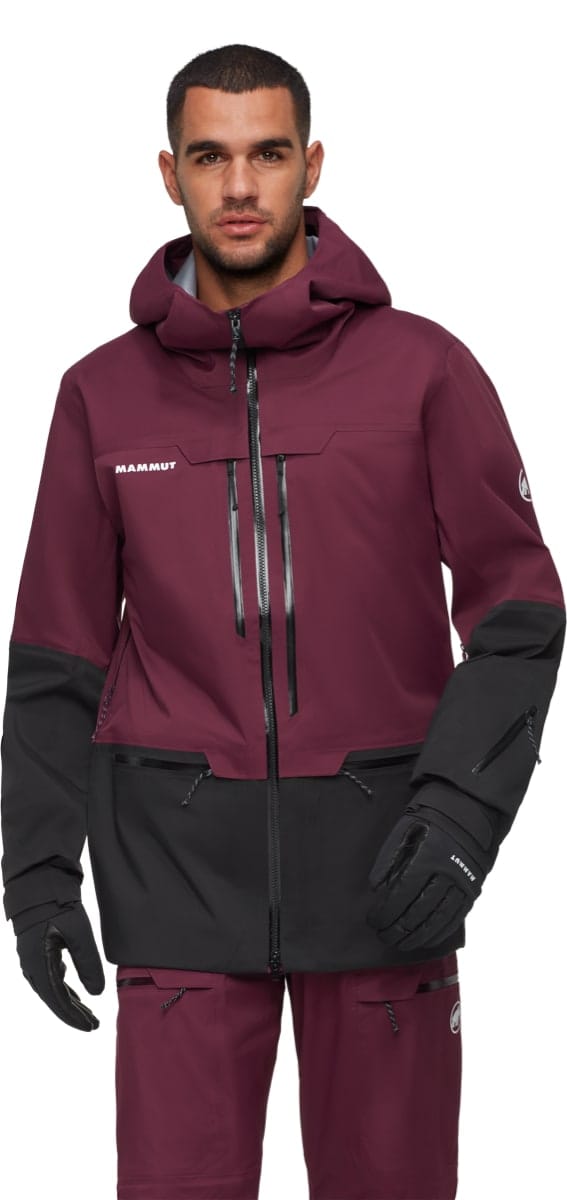 Mammut Haldigrat HS Hooded Jacket Men Vin-black Mammut Mammut Haldigrat HS Hooded Jacket Men Vin-black Mammut