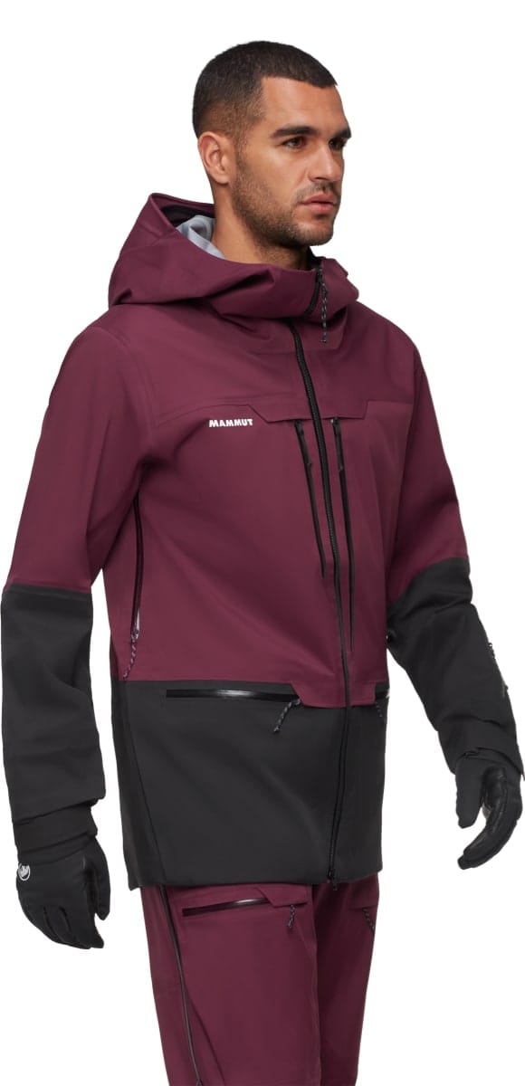 Mammut Haldigrat HS Hooded Jacket Men Vin-black Mammut Mammut Haldigrat HS Hooded Jacket Men Vin-black Mammut