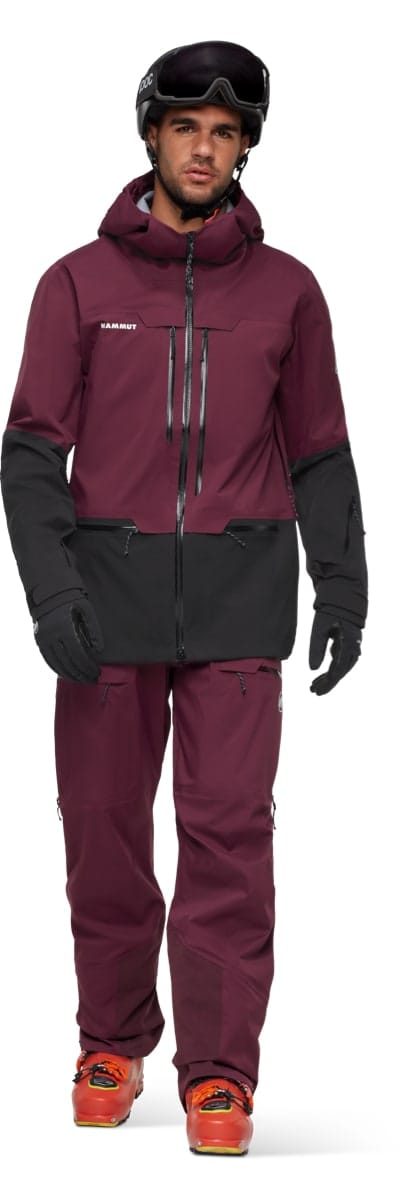 Mammut Haldigrat HS Hooded Jacket Men Vin-black Mammut Mammut Haldigrat HS Hooded Jacket Men Vin-black Mammut