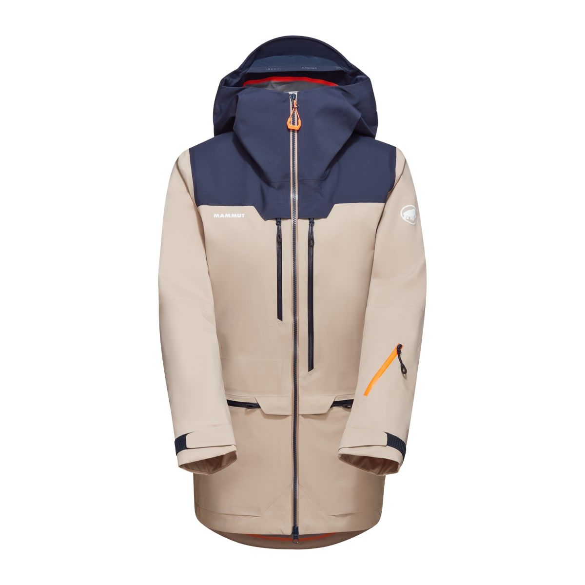 Mammut Haldigrat Hs Hooded Jacket Women Savannah-Marine