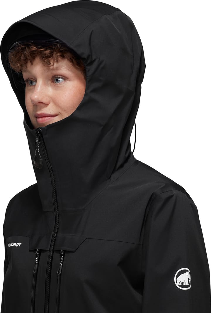 Mammut Women's Haldigrat Hardshell Hooded Jacket  Black Mammut