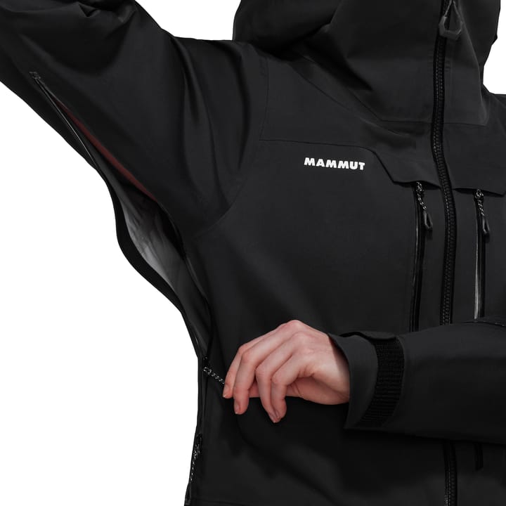 Mammut Women's Haldigrat Hardshell Hooded Jacket Black Mammut Mammut Women's Haldigrat Hardshell Hooded Jacket Black Mammut