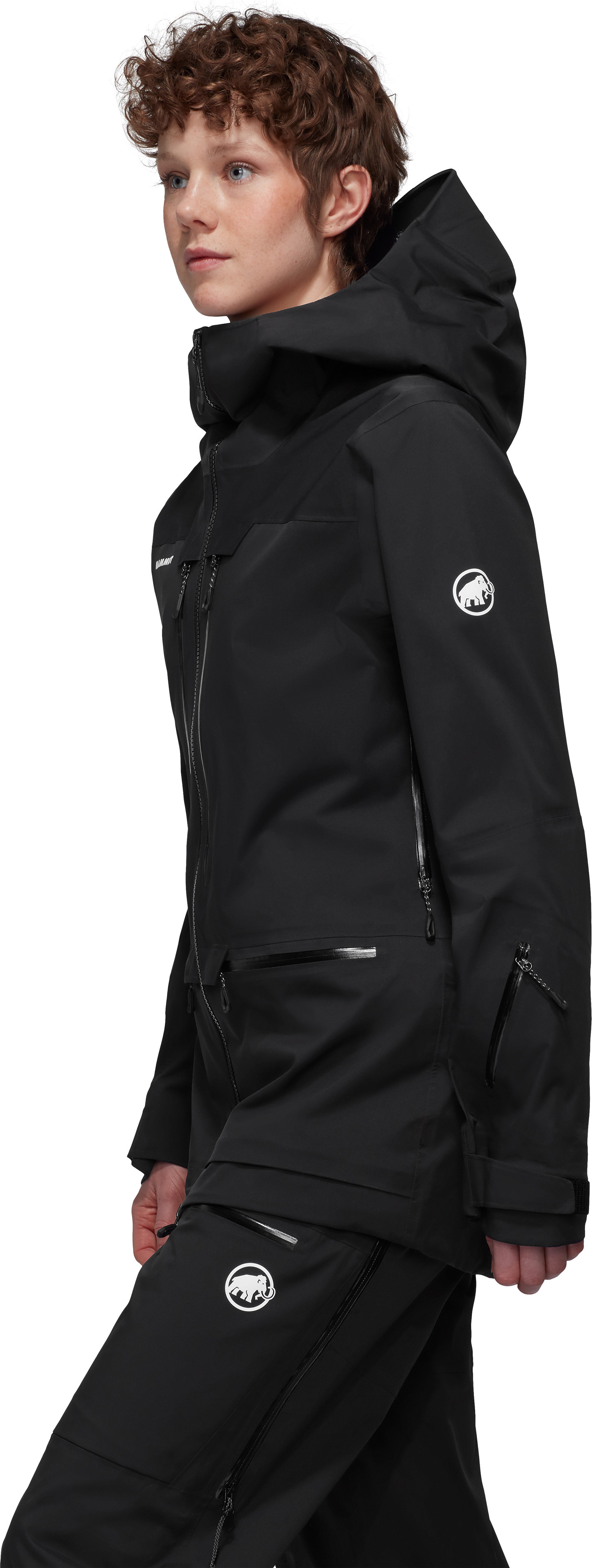 Mammut Women's Haldigrat Hardshell Hooded Jacket Svart