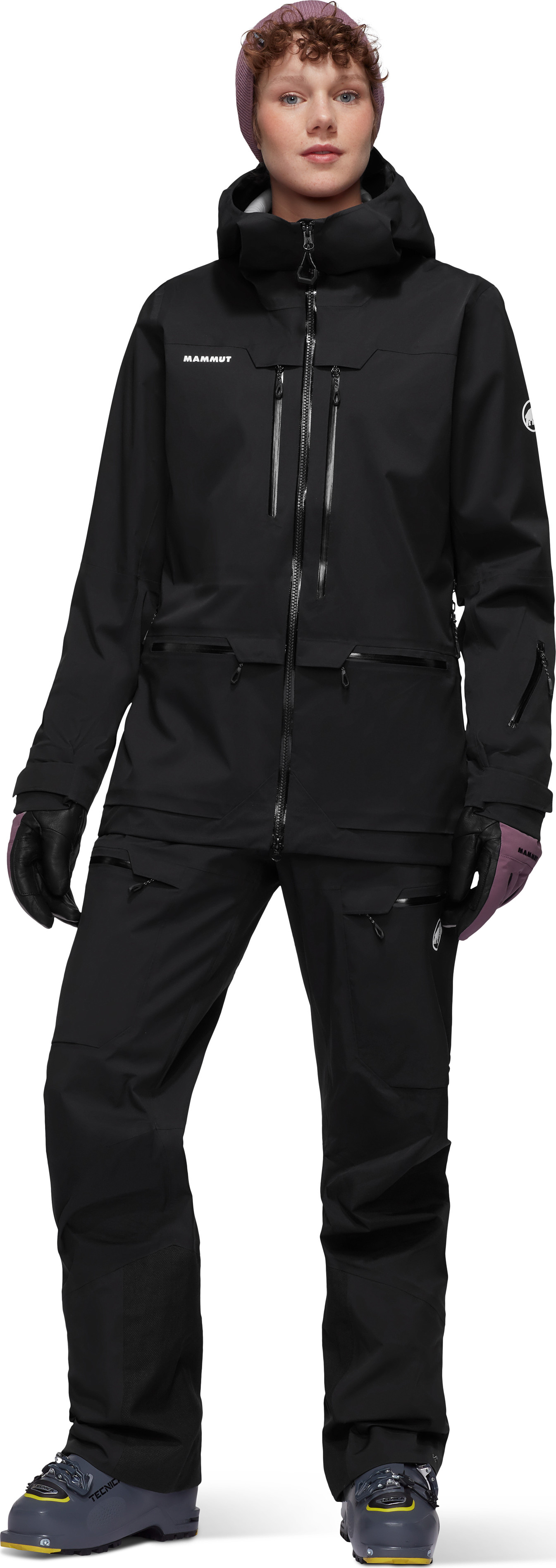 Mammut Women's Haldigrat Hardshell Hooded Jacket Svart