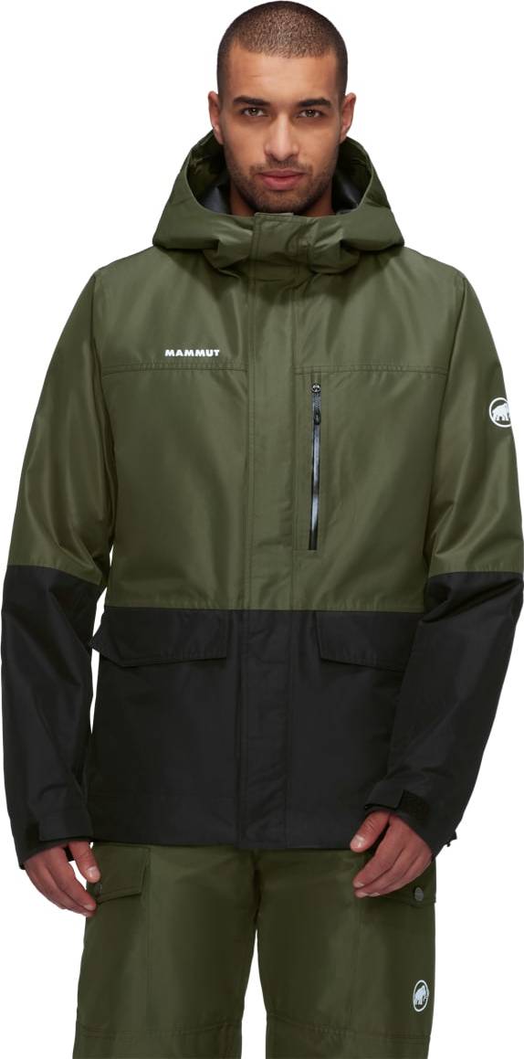 Mammut Men's Fall Line Hs Thermo Hooded Jacket  Dark Marsh-Black Mammut