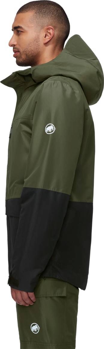 Mammut Men's Fall Line Hs Thermo Hooded Jacket  Dark Marsh-Black Mammut