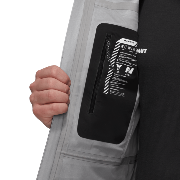 Mammut Men's Stoney Hardshell Hooded Jacket  Black Mammut