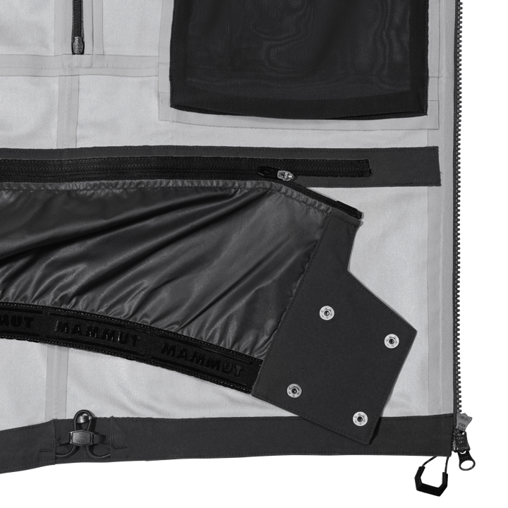 Mammut Men's Stoney Hardshell Hooded Jacket  Black Mammut