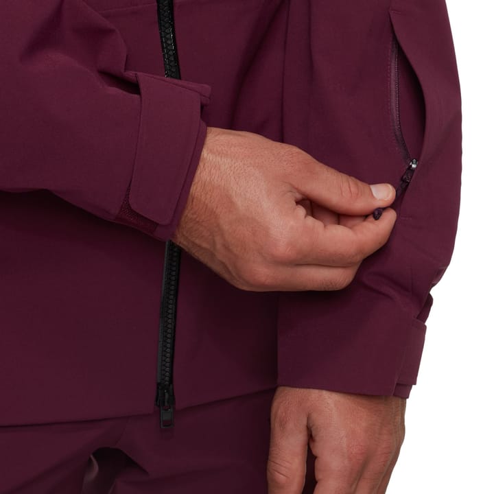 Mammut Men's Stoney Hardshell Hooded Jacket Vin-black Mammut Mammut Men's Stoney Hardshell Hooded Jacket Vin-black Mammut