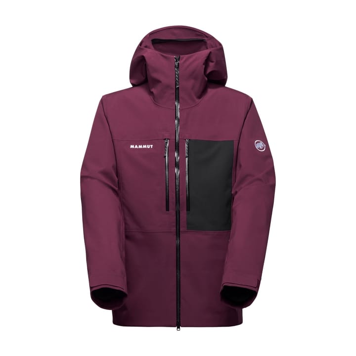 Mammut Men's Stoney Hardshell Hooded Jacket  Vin-black Mammut