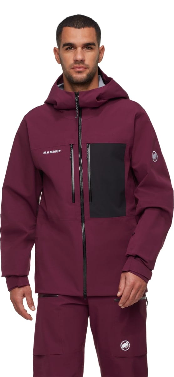 Mammut Men's Stoney Hardshell Hooded Jacket Vin-black Mammut Mammut Men's Stoney Hardshell Hooded Jacket Vin-black Mammut