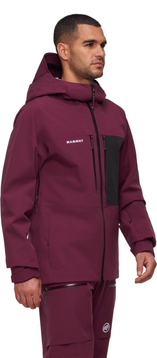 Mammut Men's Stoney Hardshell Hooded Jacket Vin-black Mammut Mammut Men's Stoney Hardshell Hooded Jacket Vin-black Mammut