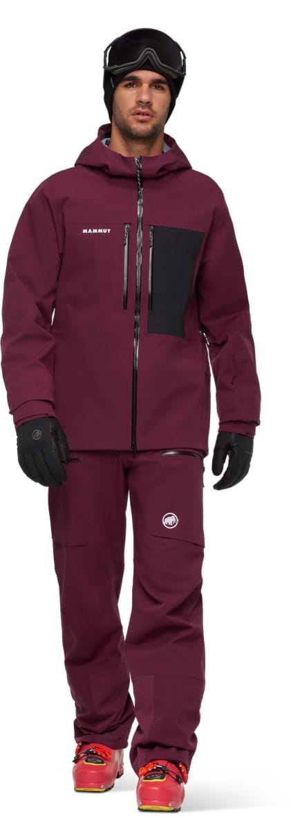 Mammut Men's Stoney Hardshell Hooded Jacket Vin-black Mammut Mammut Men's Stoney Hardshell Hooded Jacket Vin-black Mammut