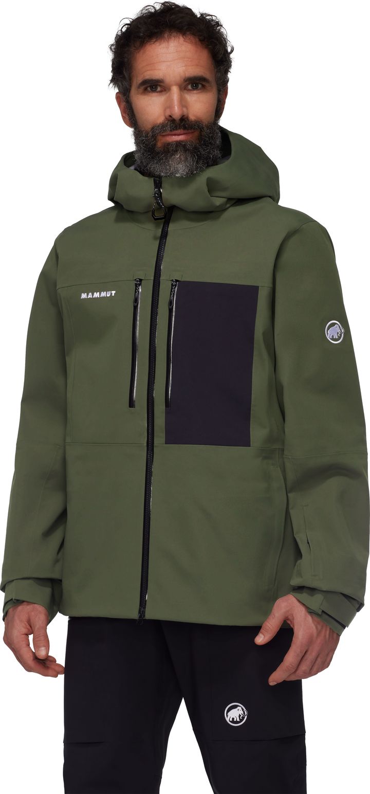 Mammut Men's Stoney Hardshell Hooded Jacket Dark Marsh-black Mammut Mammut Men's Stoney Hardshell Hooded Jacket Dark Marsh-black Mammut