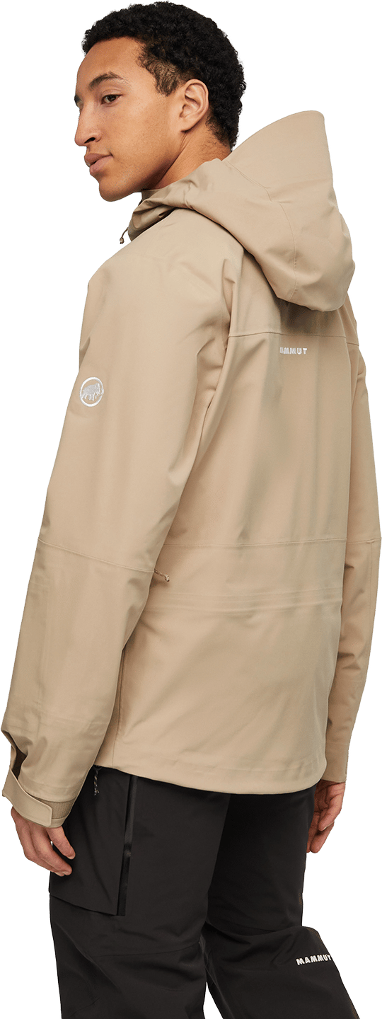 Mammut Men's Stoney Hardshell Hooded Jacket  Sablun-black Mammut
