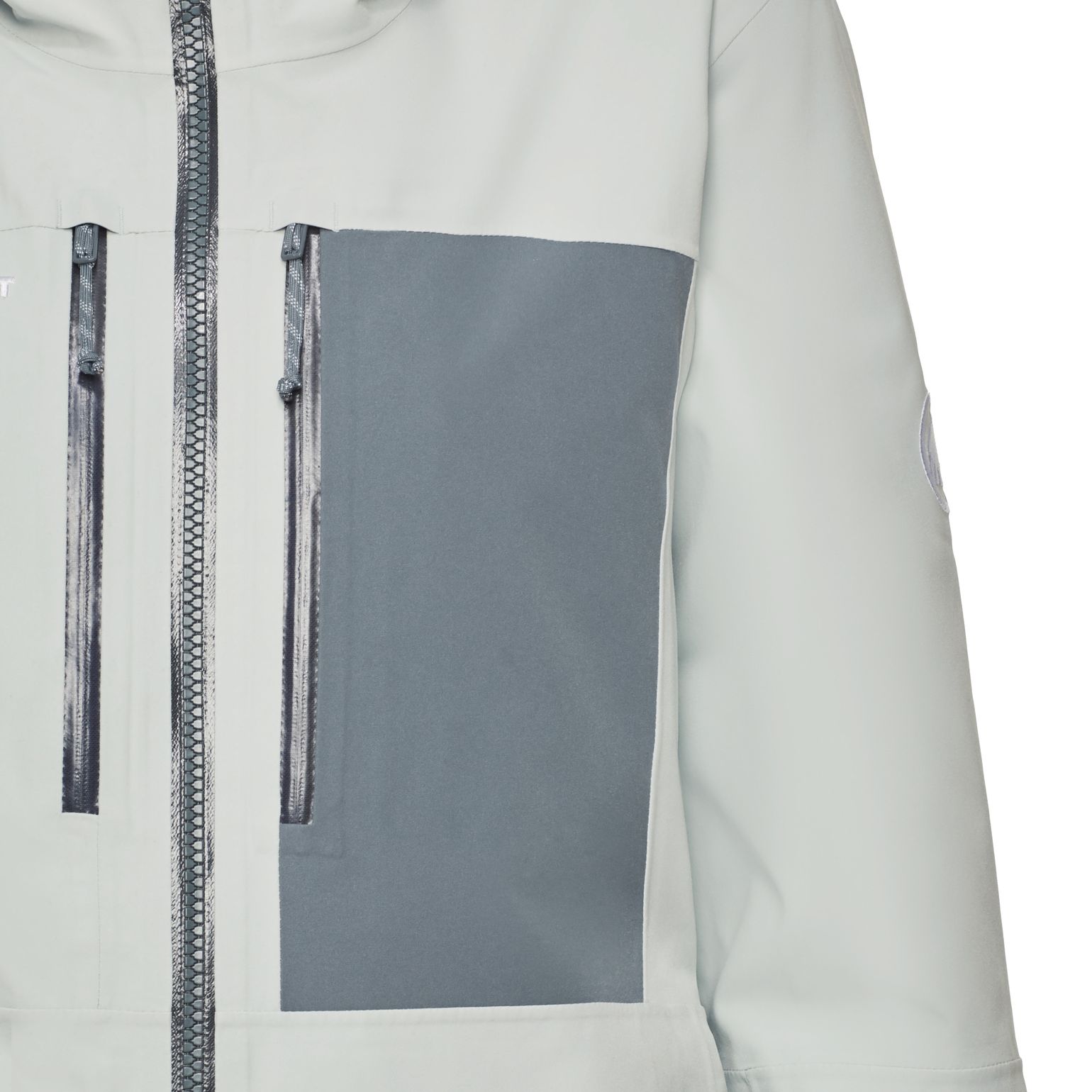 Mammut Women's Stoney Hardshell Thermo Hooded Jacket  Silver Sage/Strata