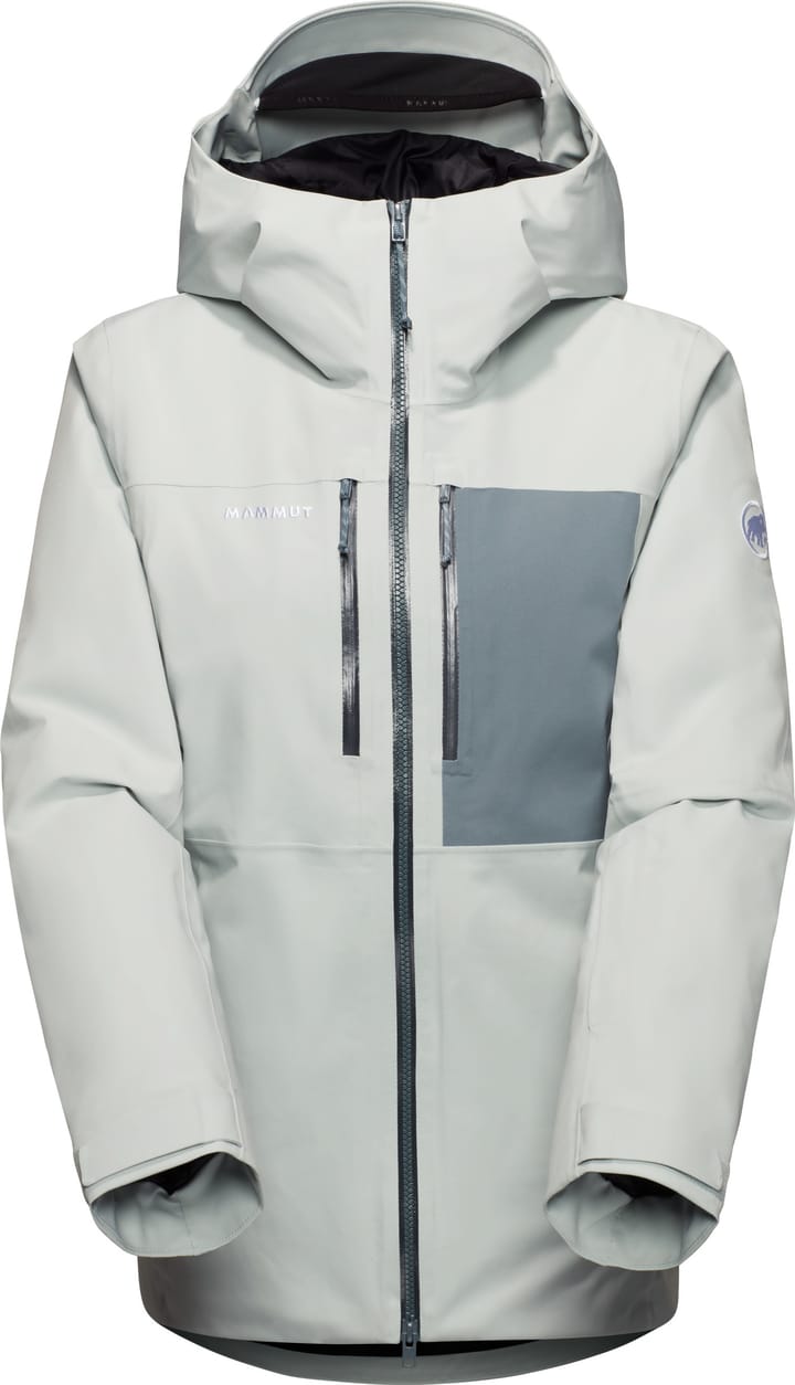 Mammut Women's Stoney Hardshell Thermo Hooded Jacket  Silver Sage/Strata Mammut