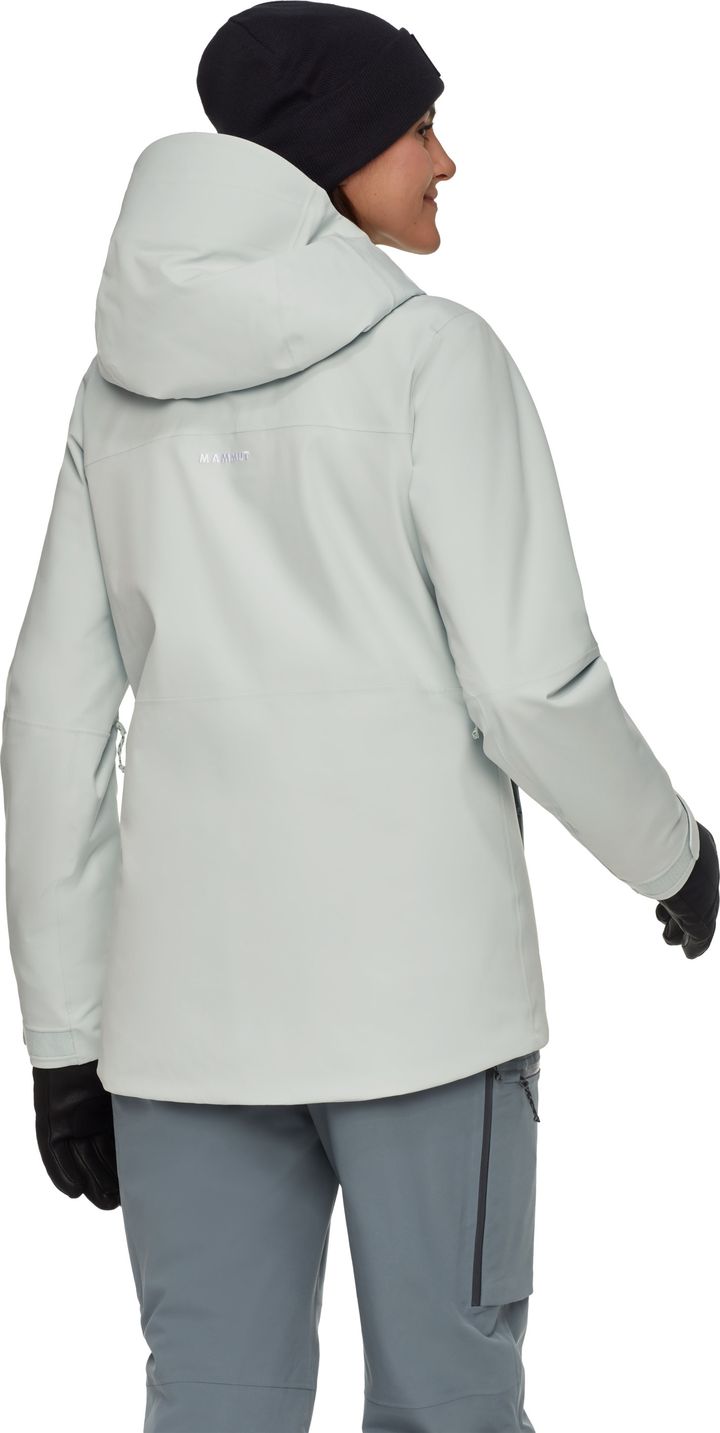 Mammut Women's Stoney Hardshell Thermo Hooded Jacket  Silver Sage/Strata Mammut