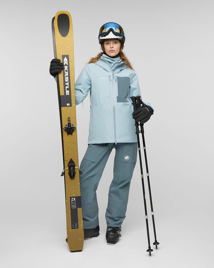 Mammut Women's Stoney Hardshell Thermo Hooded Jacket  Nebla-strata Mammut