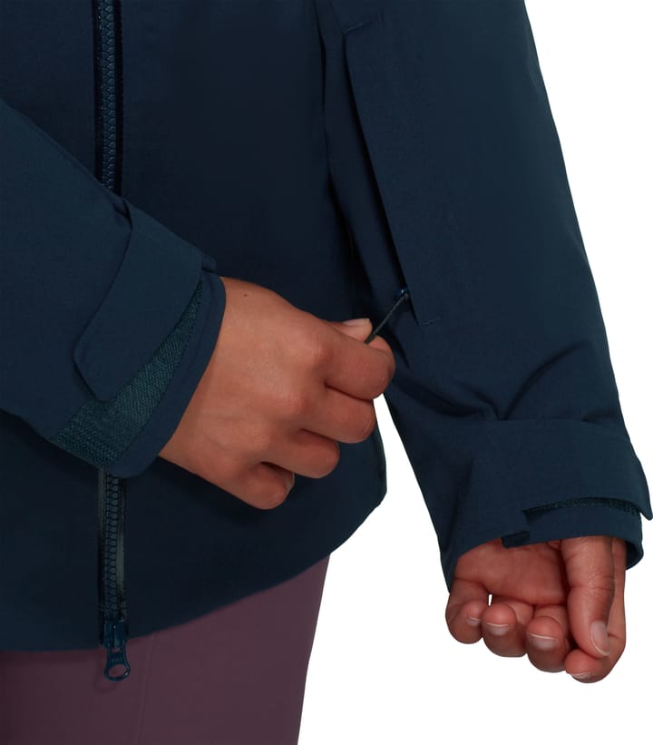 Mammut Women's Stoney Hardshell Thermo Hooded Jacket Marine Mammut Mammut Women's Stoney Hardshell Thermo Hooded Jacket Marine Mammut