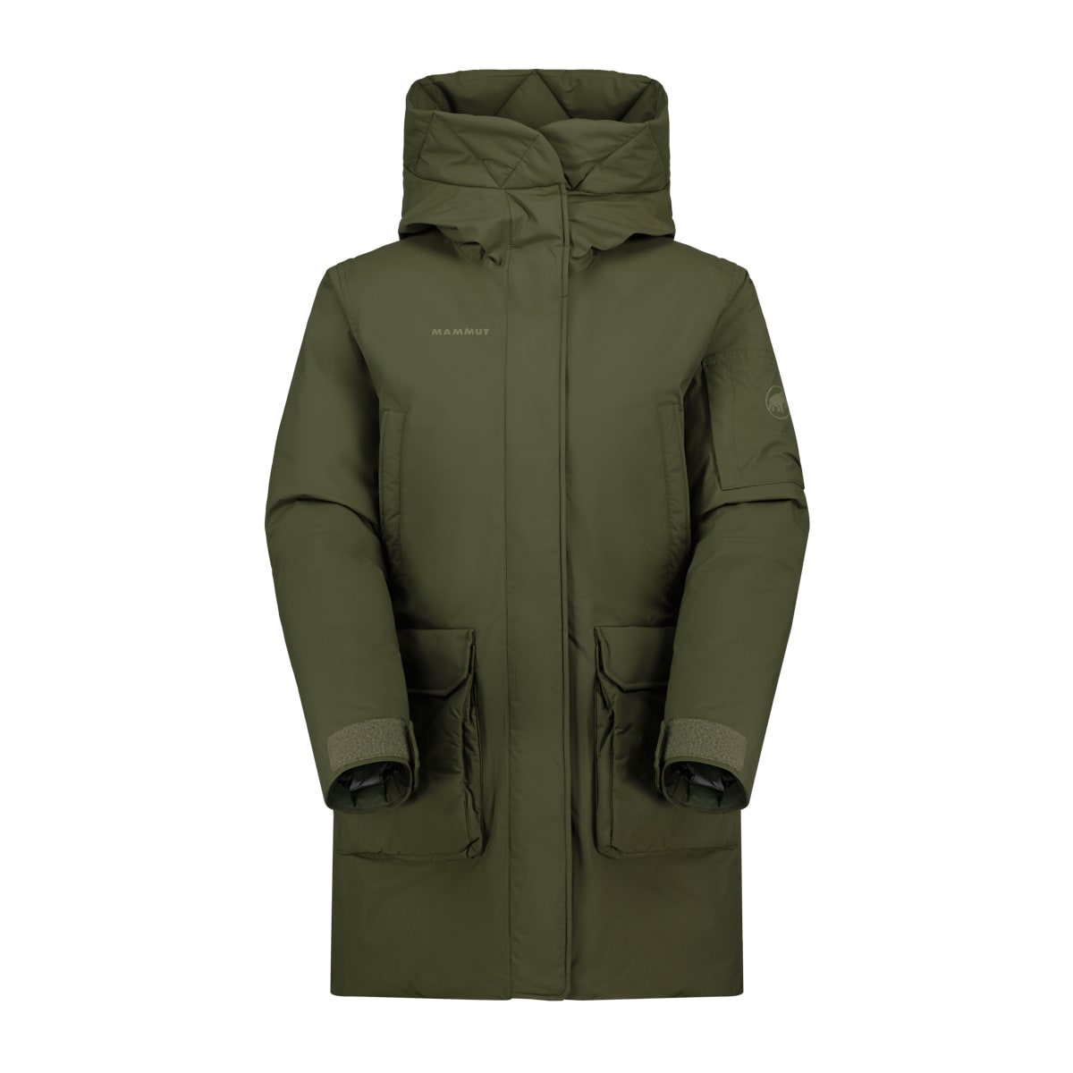 Mammut Floeberg HS Thermo Hooded Coat Women Dark Marsh