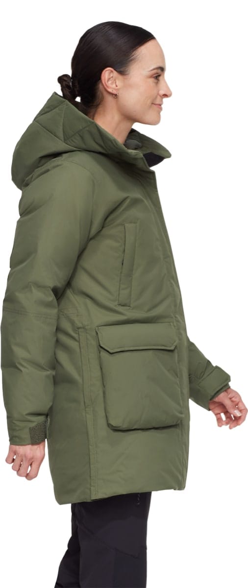 Mammut Floeberg HS Thermo Hooded Coat Women Dark Marsh Mammut Mammut Floeberg HS Thermo Hooded Coat Women Dark Marsh Mammut