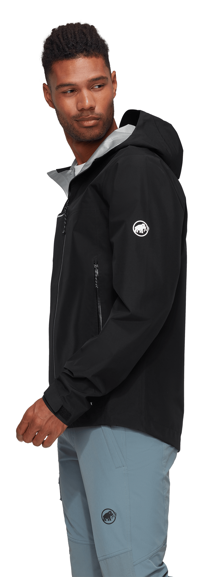 Mammut Men's Crater Light Hs Hooded Jacket Black Mammut