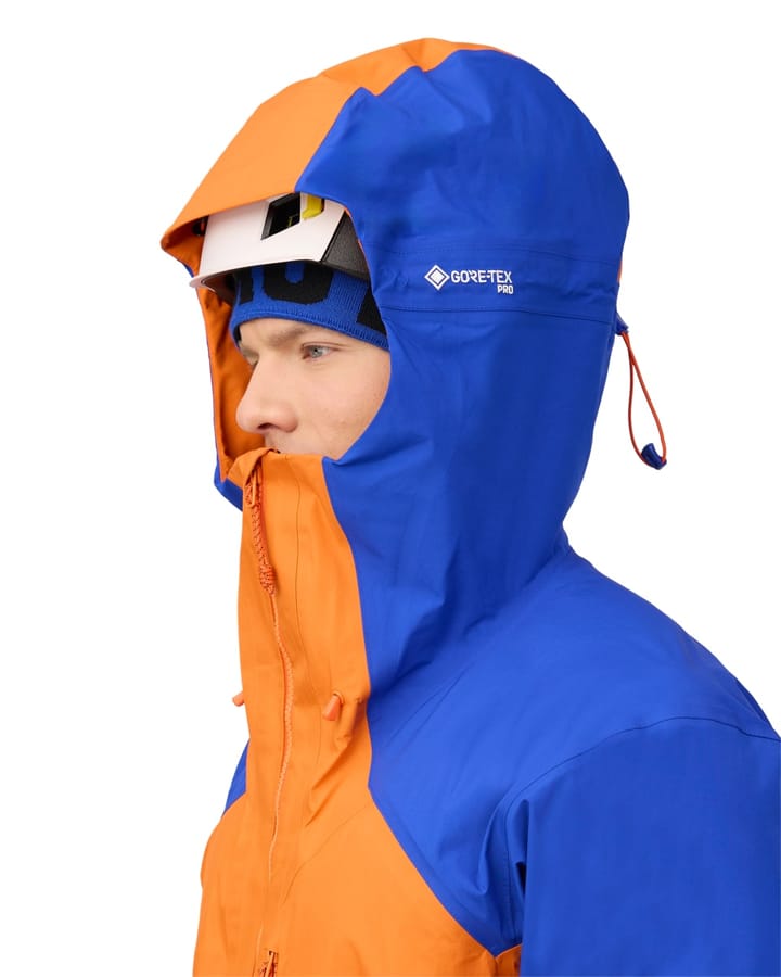 Mammut Eiger Nordwand Advanced HS Hooded Jacket Men Eiger Orange-eiger Blue Mammut