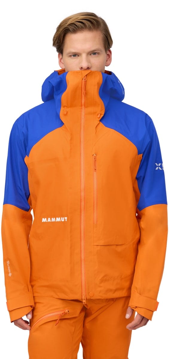 Mammut Eiger Nordwand Advanced HS Hooded Jacket Men Eiger Orange-eiger Blue Mammut