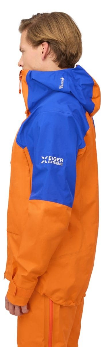 Mammut Eiger Nordwand Advanced HS Hooded Jacket Men Eiger Orange-eiger Blue Mammut