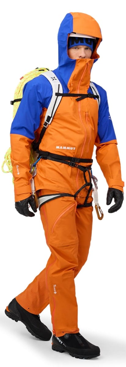 Mammut Eiger Nordwand Advanced HS Hooded Jacket Men Eiger Orange-eiger Blue Mammut