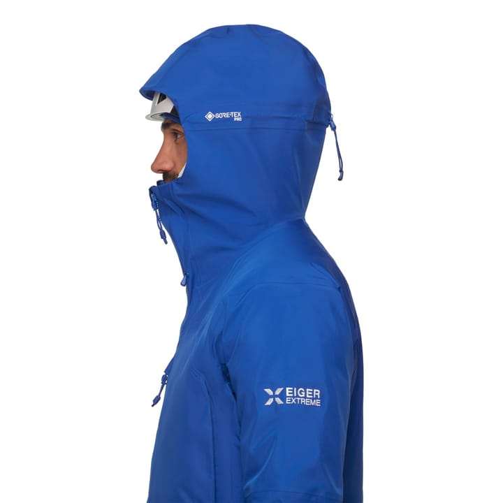 Mammut Eiger Nordwand Advanced HS Hooded Jacket Men Eiger Blue Mammut Mammut Eiger Nordwand Advanced HS Hooded Jacket Men Eiger Blue Mammut