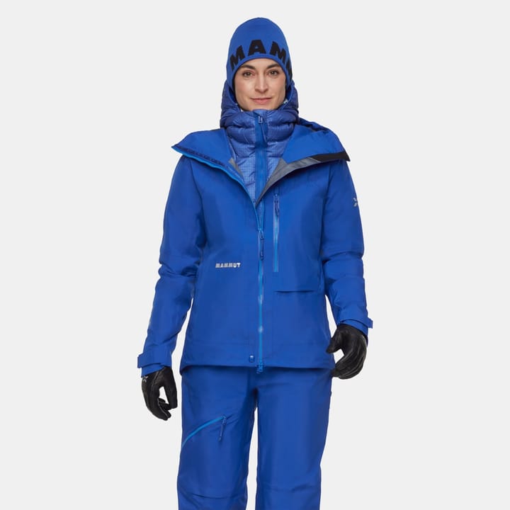 Mammut Eiger Nordwand Advanced Hs Hooded Jacket Women Eiger Blue Mammut