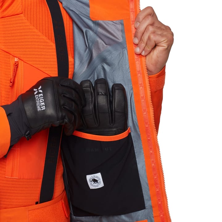 Mammut Eiger Nordwand Pro Hs Hooded Jacket Men Eiger Orange-eiger Blue Mammut Mammut Eiger Nordwand Pro Hs Hooded Jacket Men Eiger Orange-eiger Blue Mammut