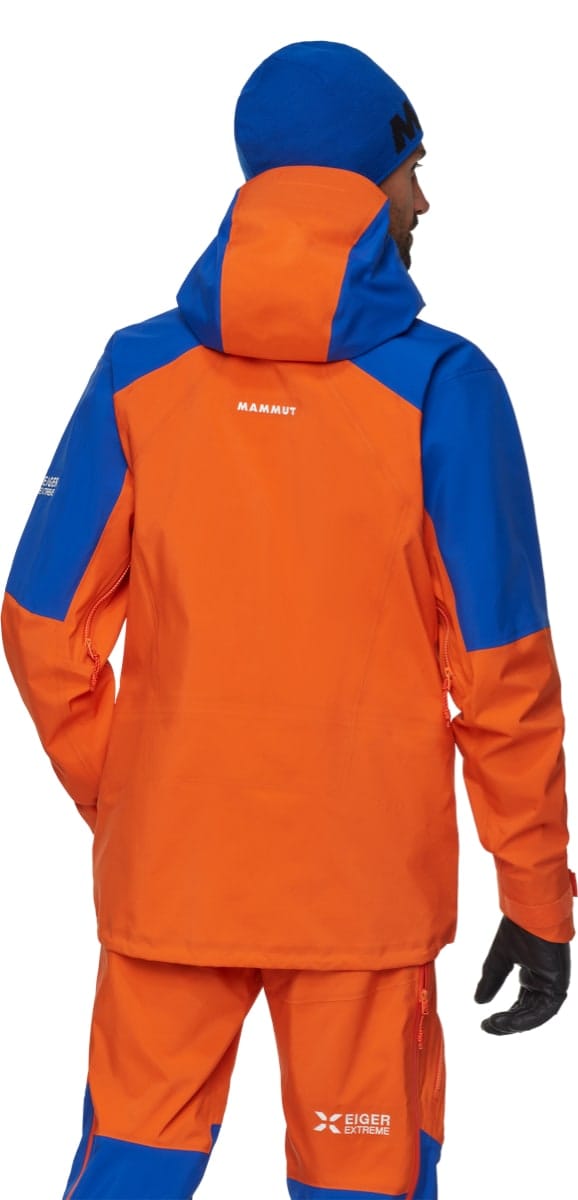 Mammut Eiger Nordwand Pro Hs Hooded Jacket Men Eiger Orange-eiger Blue Mammut Mammut Eiger Nordwand Pro Hs Hooded Jacket Men Eiger Orange-eiger Blue Mammut
