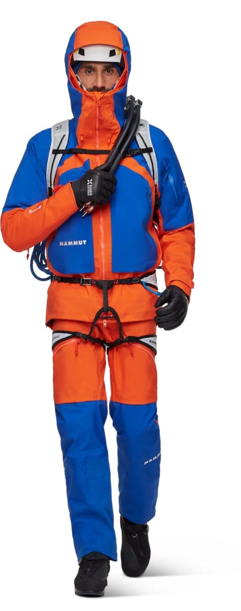 Mammut Eiger Nordwand Pro Hs Hooded Jacket Men Eiger Orange-eiger Blue Mammut Mammut Eiger Nordwand Pro Hs Hooded Jacket Men Eiger Orange-eiger Blue Mammut