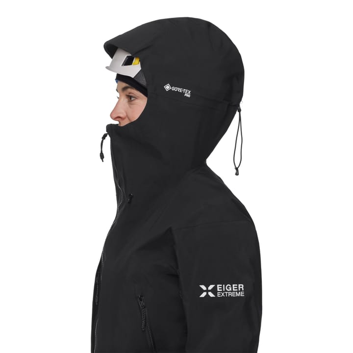 Mammut Eiger Nordwand Pro HS Hooded Jacket Women Black Mammut