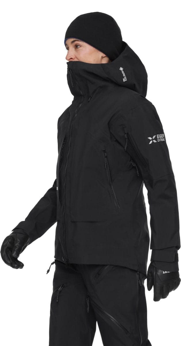 Mammut Eiger Nordwand Pro HS Hooded Jacket Women Black Mammut