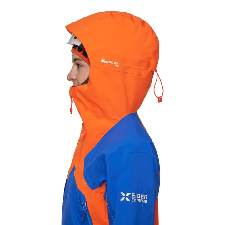 Mammut Eiger Nordwand Pro HS Hooded Jacket Women Eiger Orange-eiger Blue Mammut