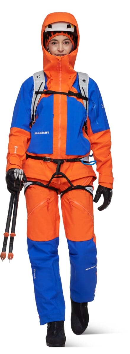 Mammut Eiger Nordwand Pro HS Hooded Jacket Women Eiger Orange-eiger Blue Mammut