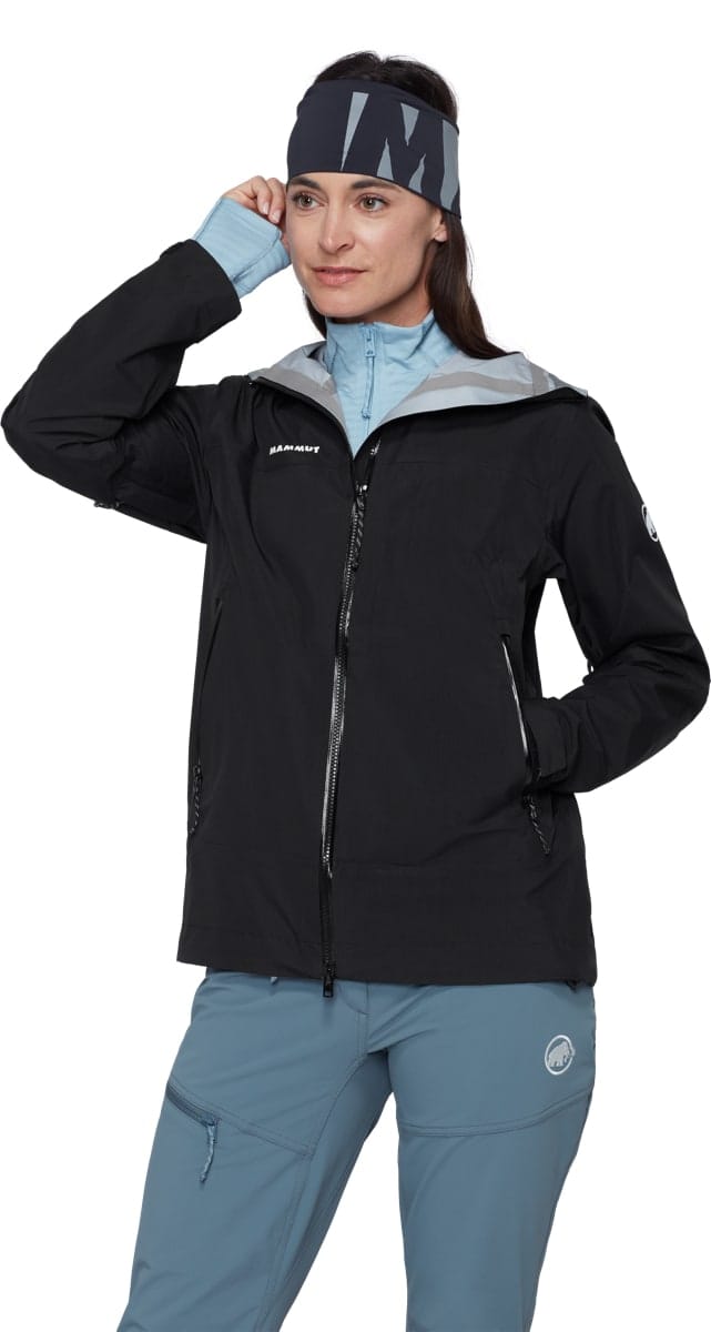 Mammut Alto Guide HS Hooded Jacket Women Black Mammut