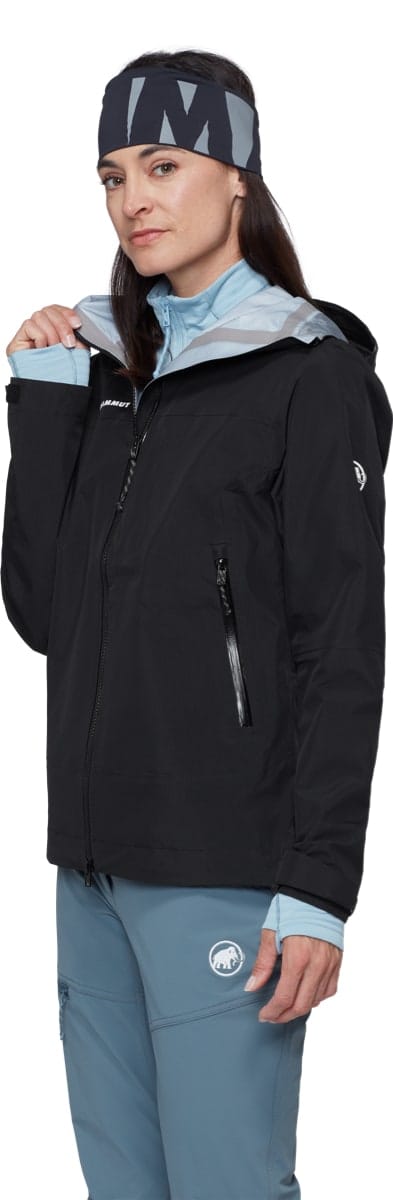 Mammut Alto Guide HS Hooded Jacket Women Black Mammut