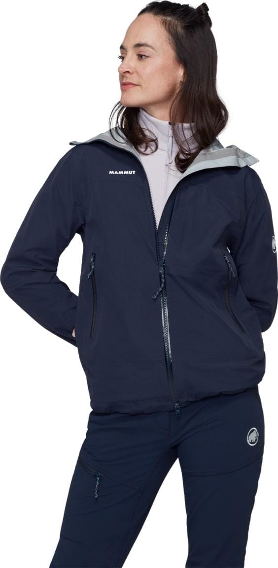 Mammut Women's Alto Guide Hs Hooded Jacket Marine Mammut