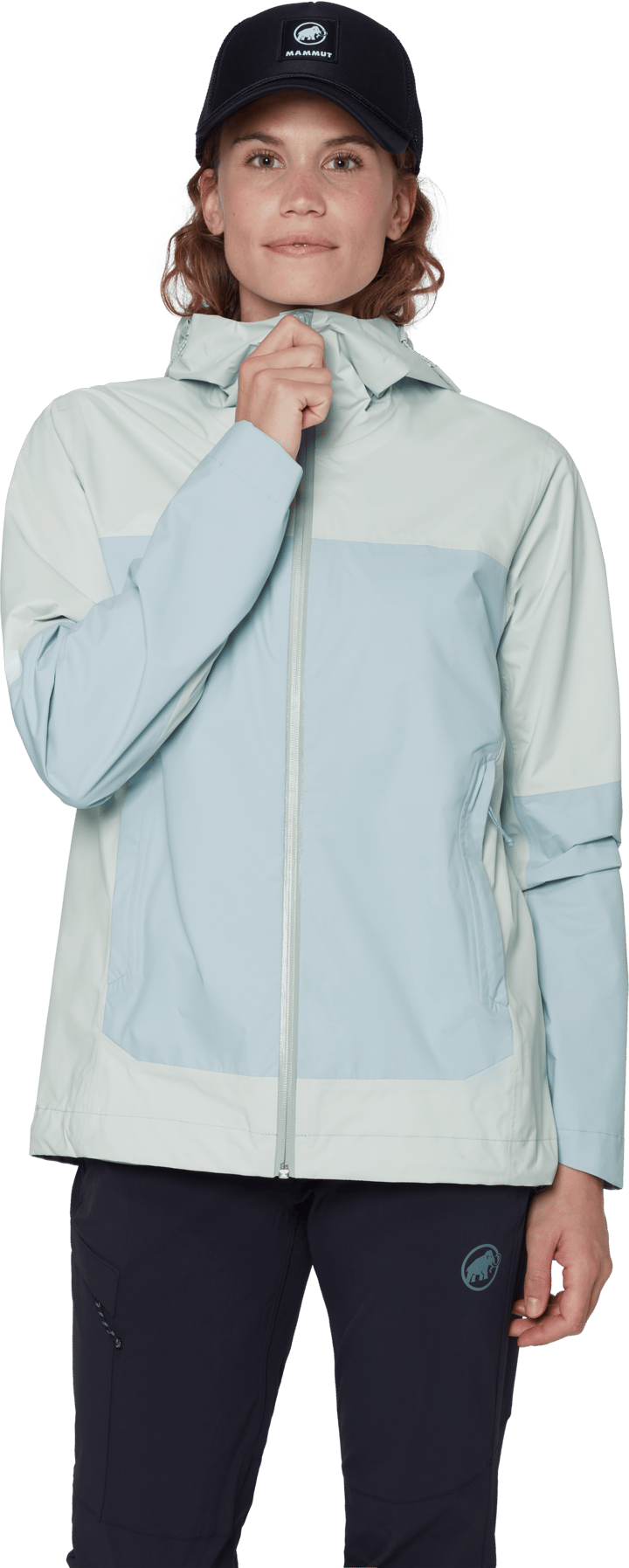 Mammut Ducan Hs Hooded Jacket Women Silver Sage-nebla Mammut