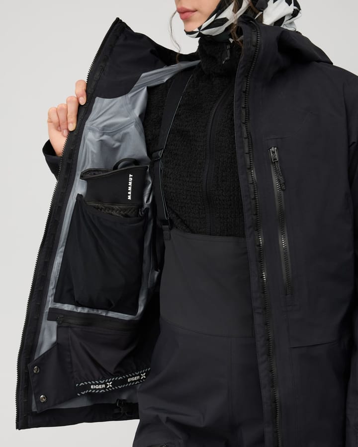 Mammut Eiger Free Advanced HS Hooded Jacket Women Black Mammut