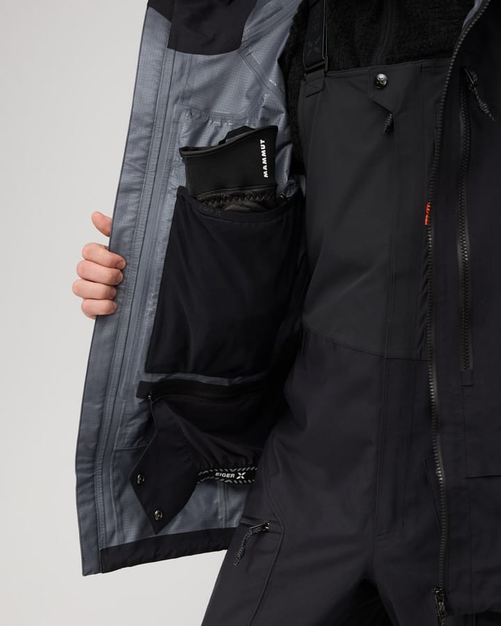 Mammut Eiger Free Pro HS Hooded Jacket Men Black Mammut