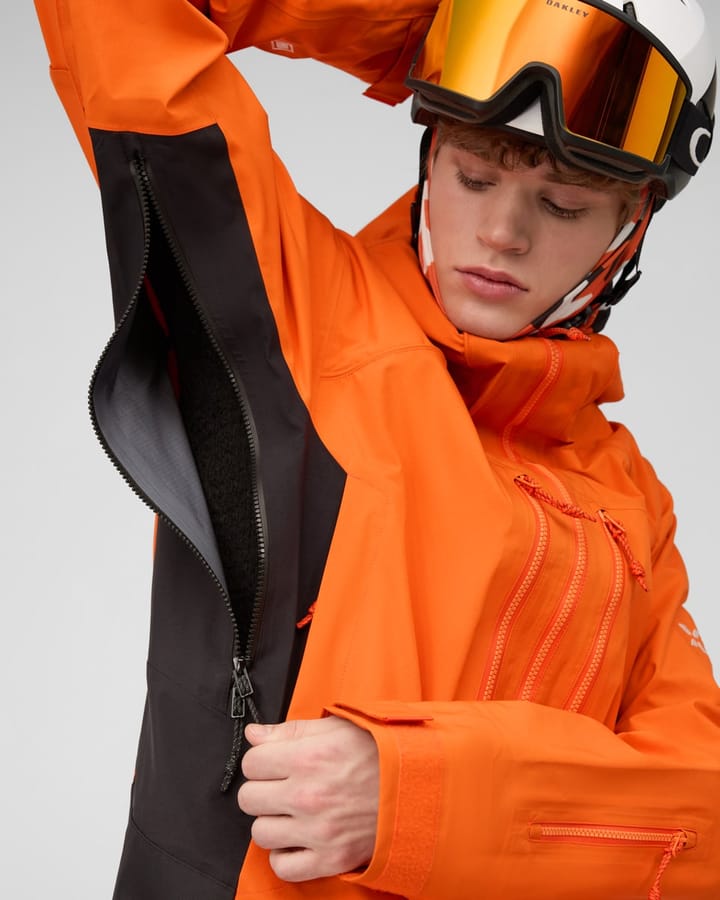 Mammut Eiger Free Pro HS Hooded Jacket Men Eiger Orange-black Mammut